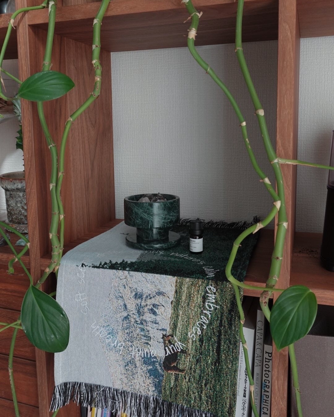 #006.ミニブランケット-エコー LARGE