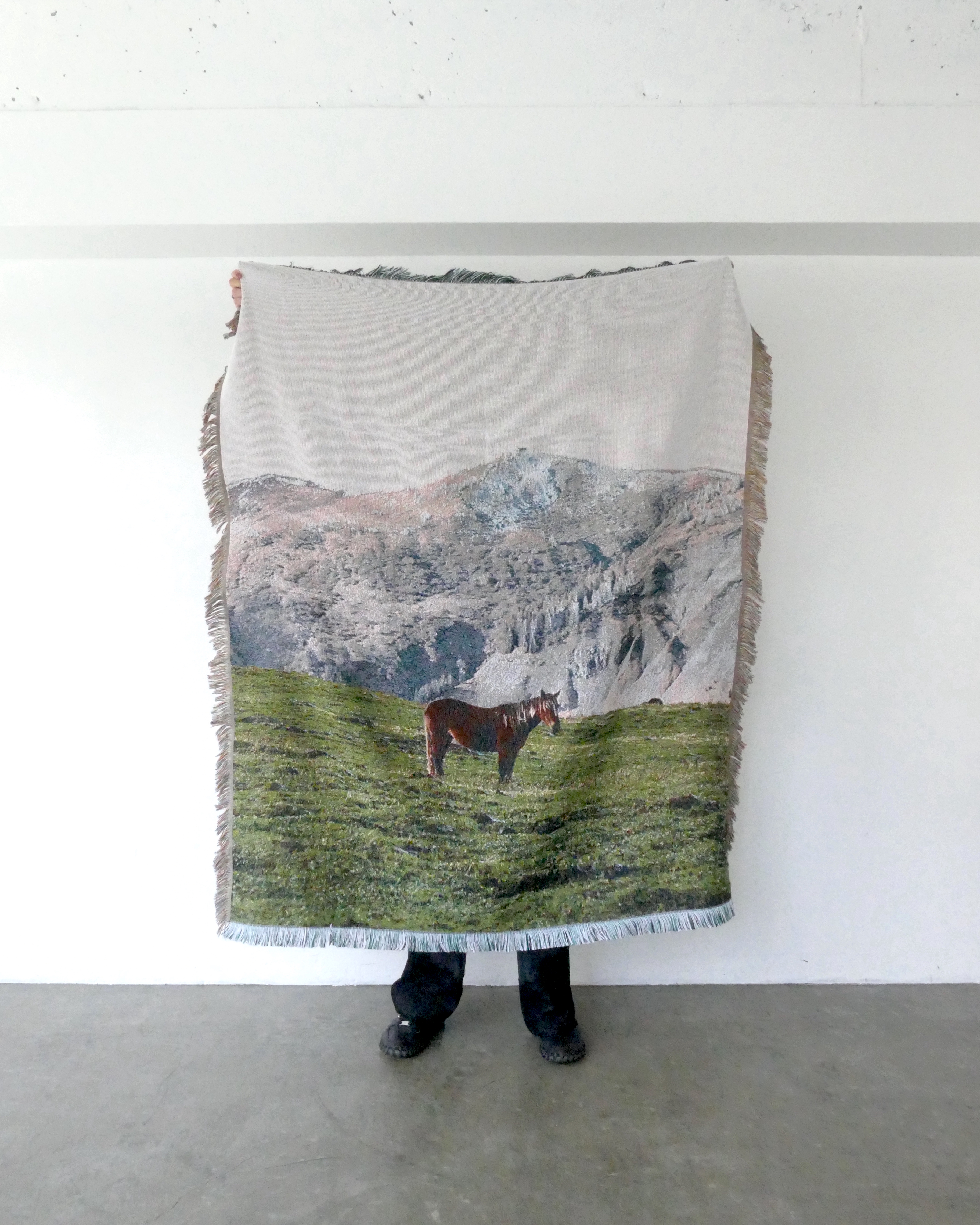 【予約販売/2月中旬以降発送】#002.スローブランケット-ヒル