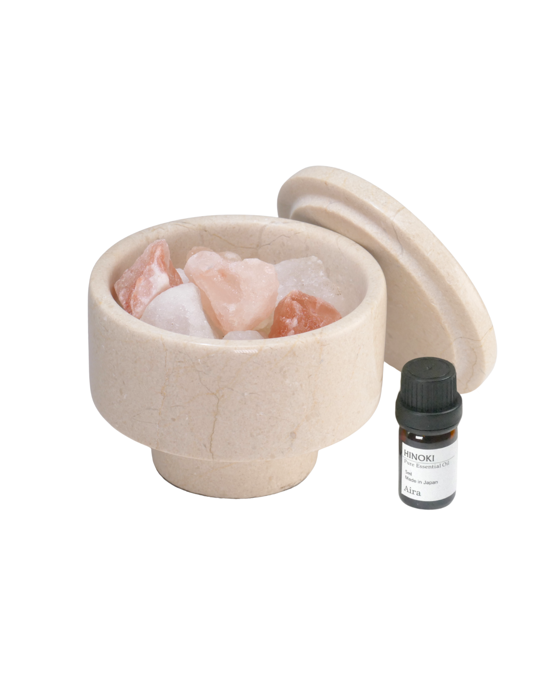 #007.ナチュラルストーンディフューザーセット-アンバー