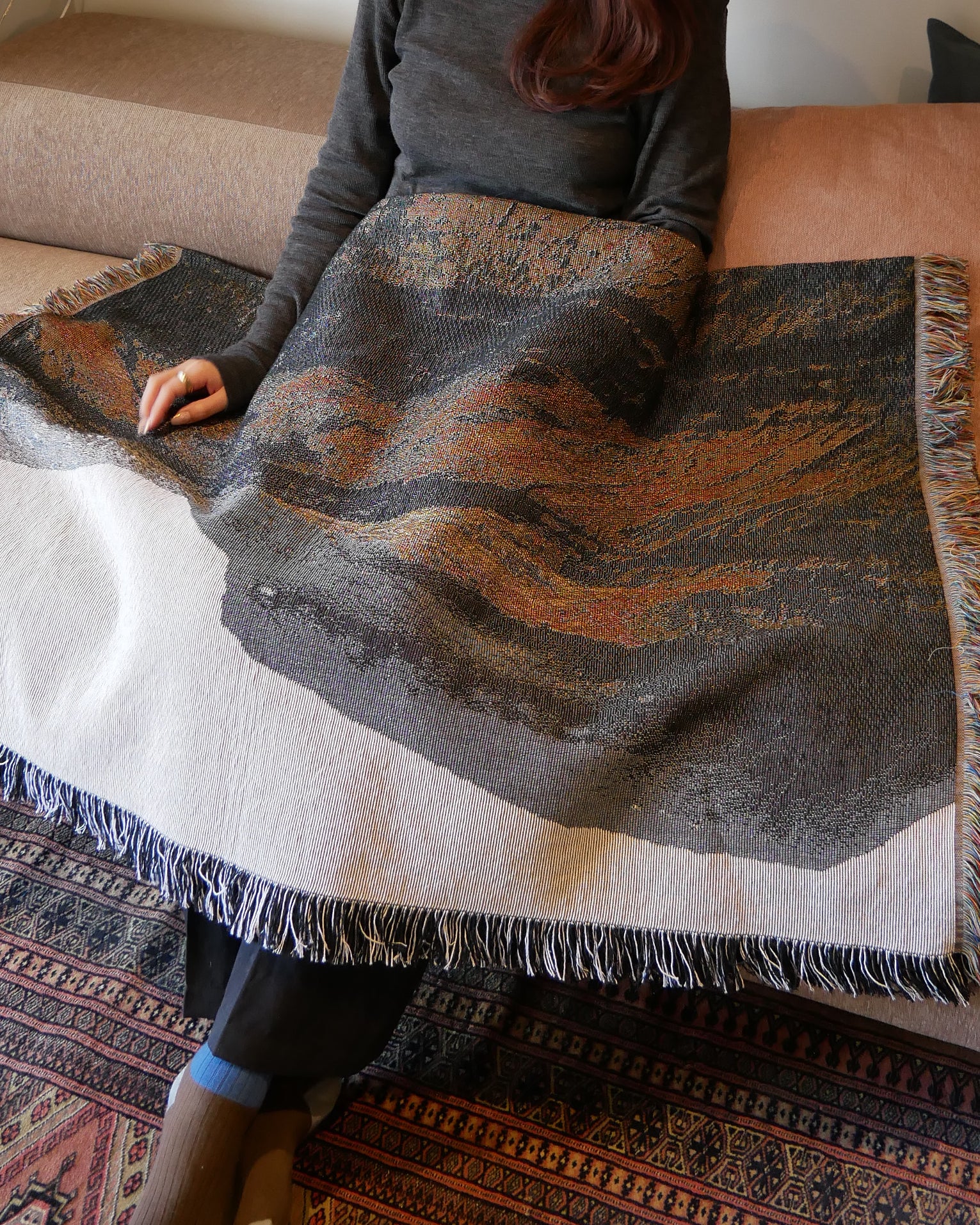 【予約販売/2月中旬以降発送】#010.スローブランケット-フィールド