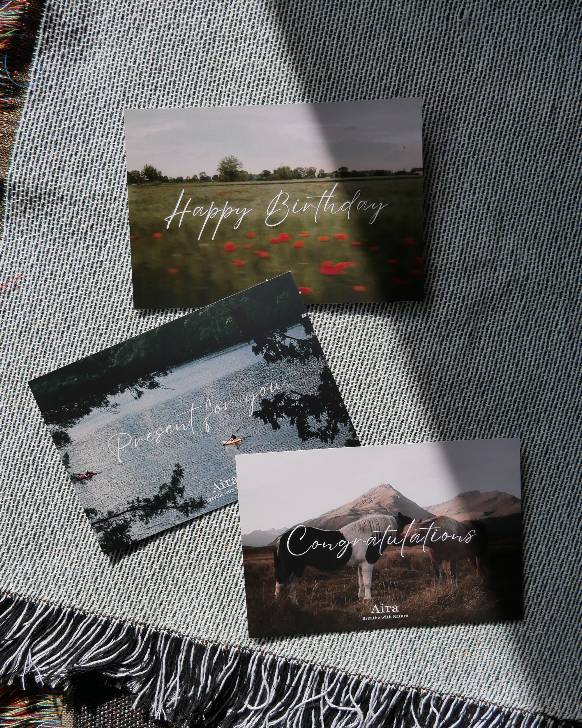 #013. メッセージポストカード