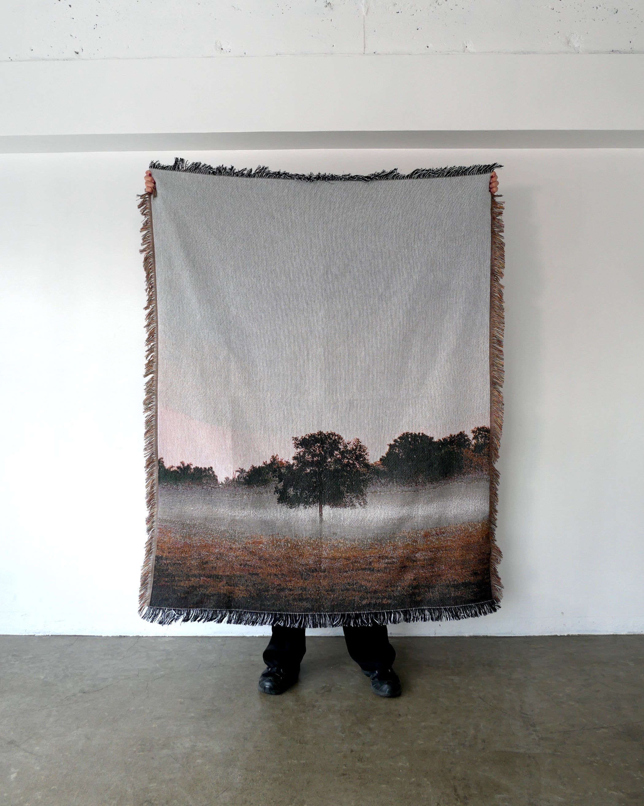 【予約販売/2月中旬以降発送】#011.スローブランケット-ミスト