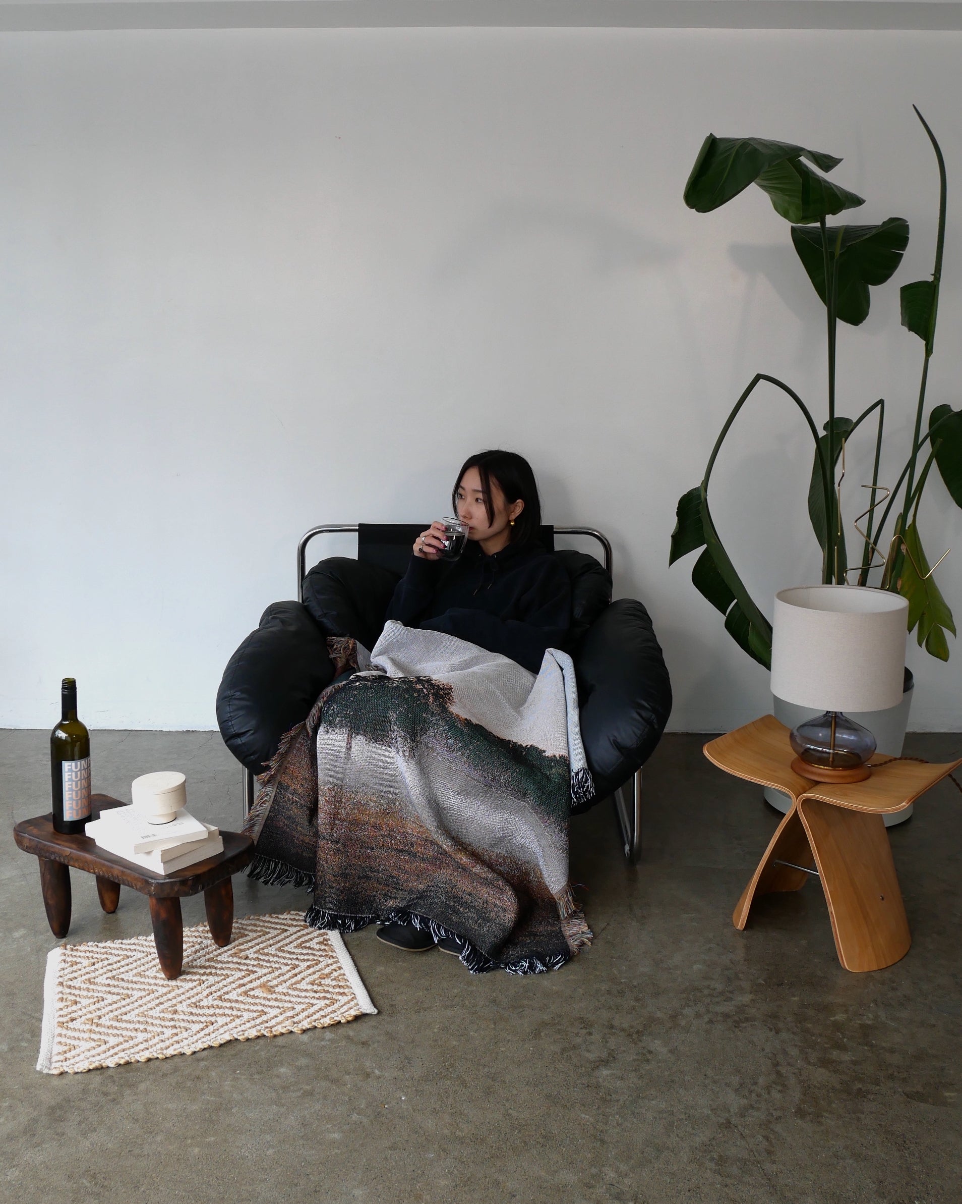 【予約販売/2月中旬以降発送】#011.スローブランケット-ミスト