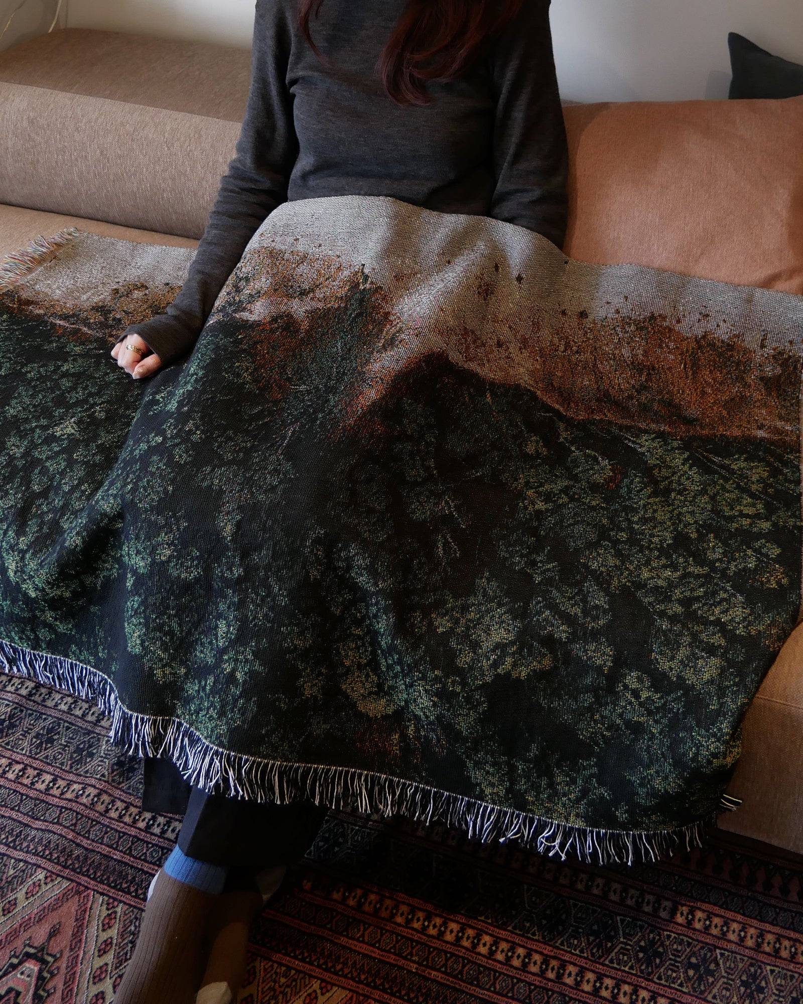 【予約販売/2月中旬以降発送】#004.スローブランケット-フロウ